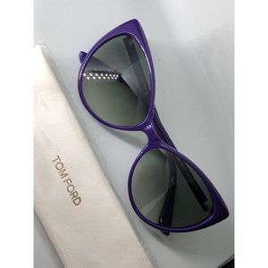 TOM FORD ‘Anastasia’  Cat Eye sunglasses - Purple